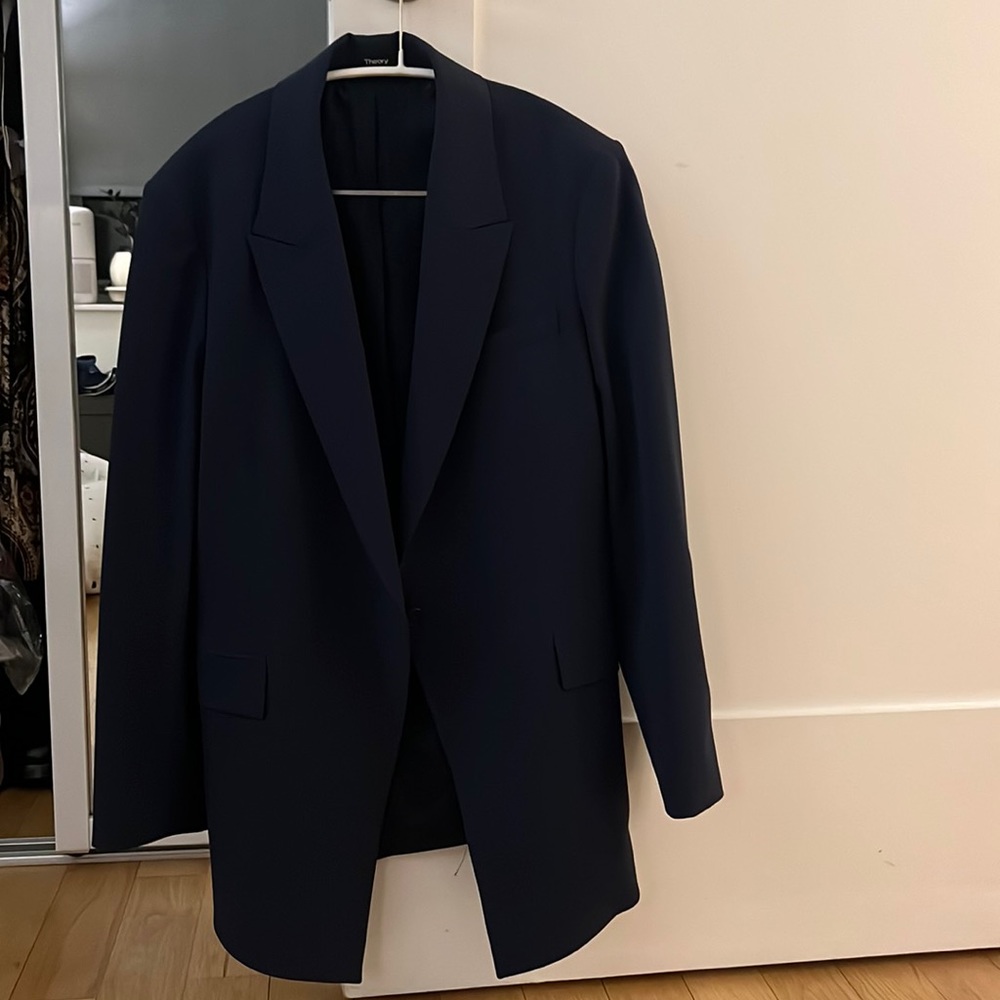 Theory Etiennette B Good Wool Suit